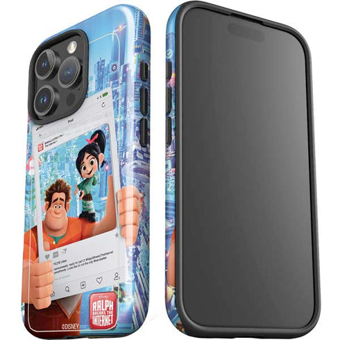 Disney Wreck-it Ralph and Vanellope Instagram Pose iPhone 16 Pro Impact Case